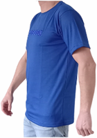 Spinning® Embroidery Unisex Shirt Blue-3