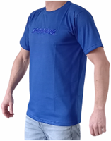 Spinning® Embroidery Shirt Blue Medium