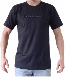 Spinning® Embroidery Shirt Black Small