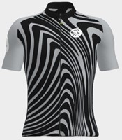 Spinning® Silver Stripes Unisex Short-Sleeve Jersey 