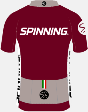Spinning®Italy Red Unisex Short-Sleeve Jersey Medium-3