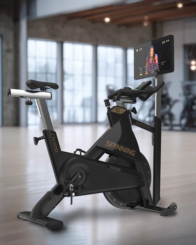 Spinning® StudioConnect™ Commercial Monitor Mount w/ Monitor and Cables-2