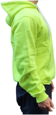 Spinning® Hoody Neon Yellow Large-3